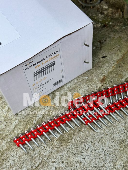 Cuie beton pentru pistoale DeWalt | Mărimi 3.0x19–32mm