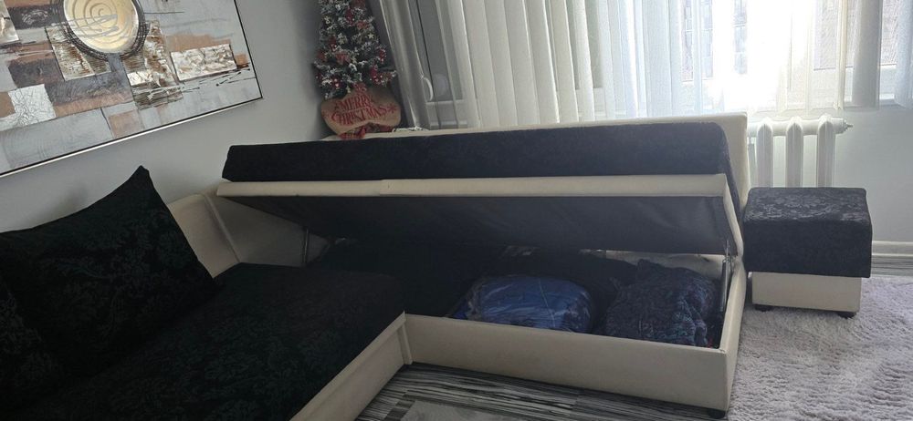 Холова гарнитура, ъглов диван, мека мебел ТОП СЪСТОЯНИЕ