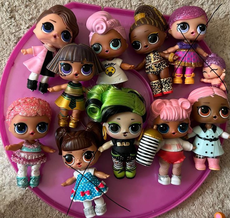 Куклы lol для девочек в отличном состоянии