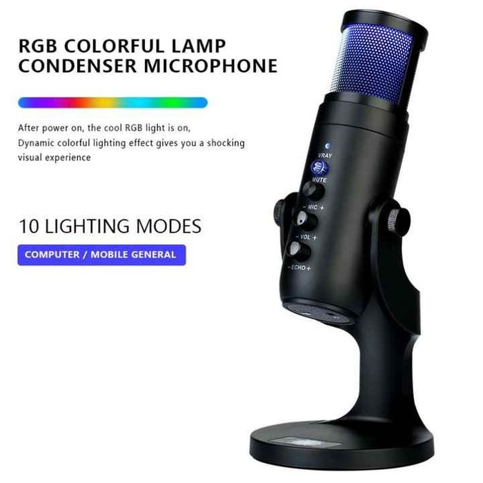НастоMU900 Rgb Настольный микрофон
