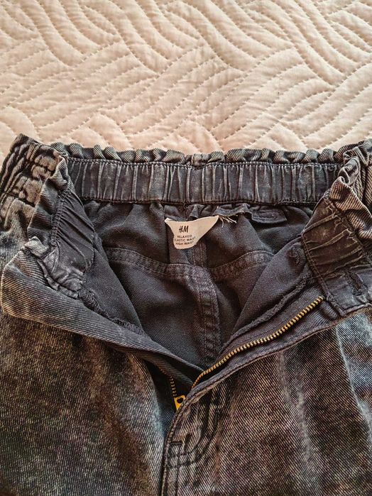 Тъмносиви дънки H&M / ръст 146