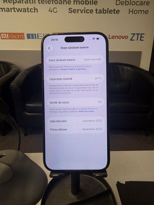 Magazin GSM - Apple Iphone 15 pro 128GB - Garantie