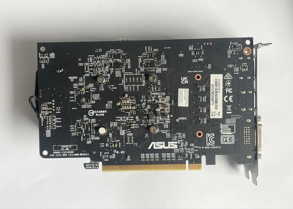 Placă Video ASUS AMD RX550 4GB