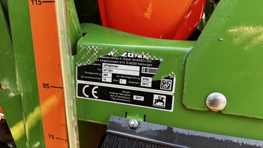 Sprayer amazone uf 1201, pulverizator amazone uf 1201