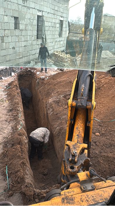 Услуги экскаватор погрузчика, петушок, 3в1