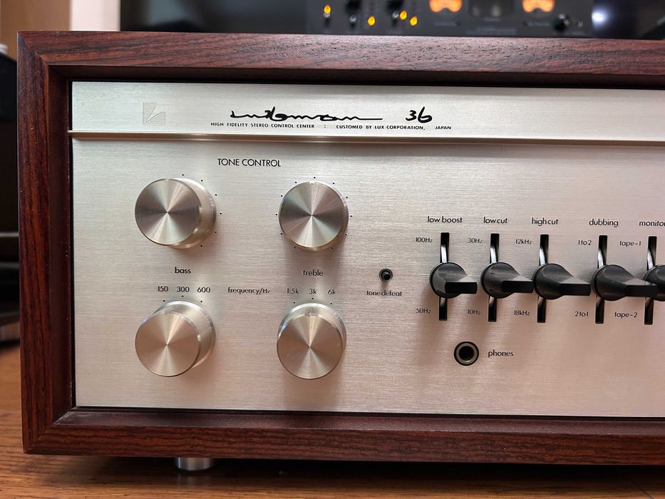 LUXMAN CL-36 Preamplificator lampi/tuburi High End (1978) vintage