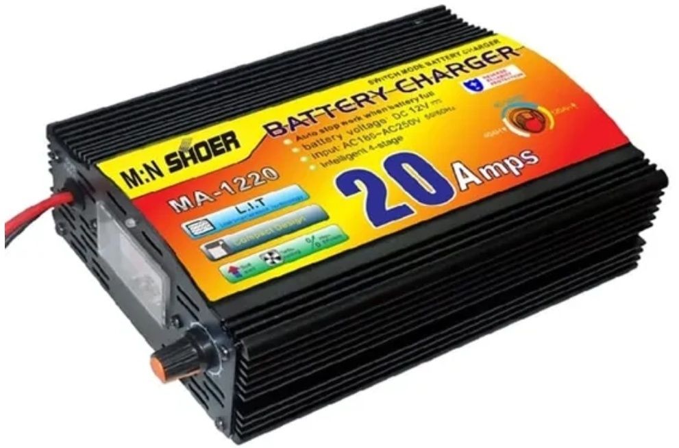 Зарядно за акумулатор MA-1220A 220VAC 12VDC 20A