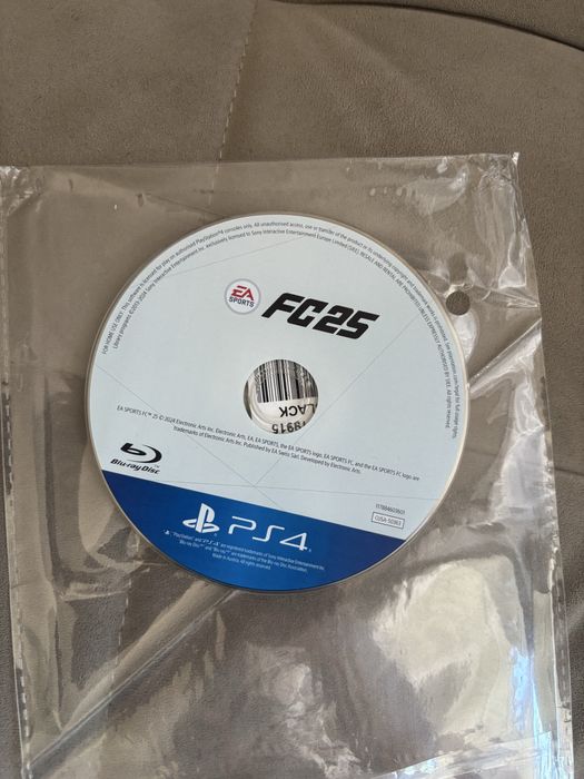 Диск FIFA25 для PS4