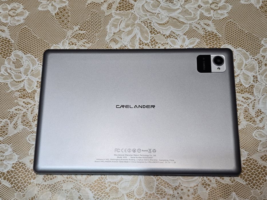 КАТО НОВ - Таблет : Crelander 10.1" 128 / 8gb