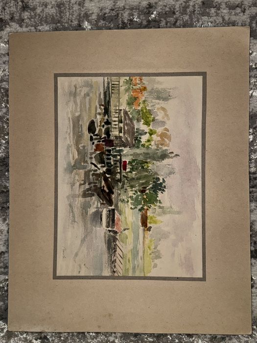 Minu Movilă - acuarelă pe hârtie