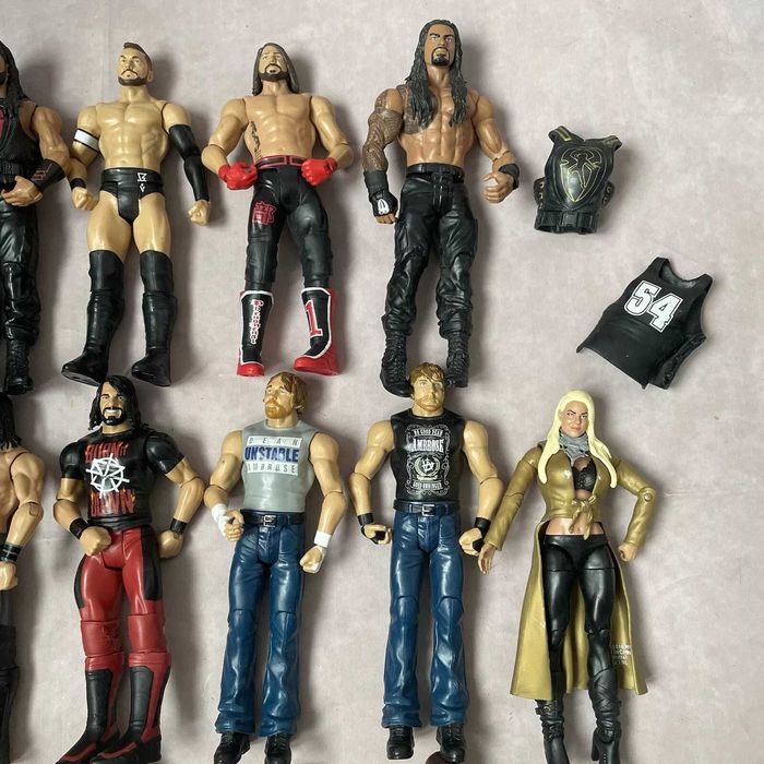 WWE екшън фигури Jakks Mattel loose играчки кечисти AEW TNA колекция
