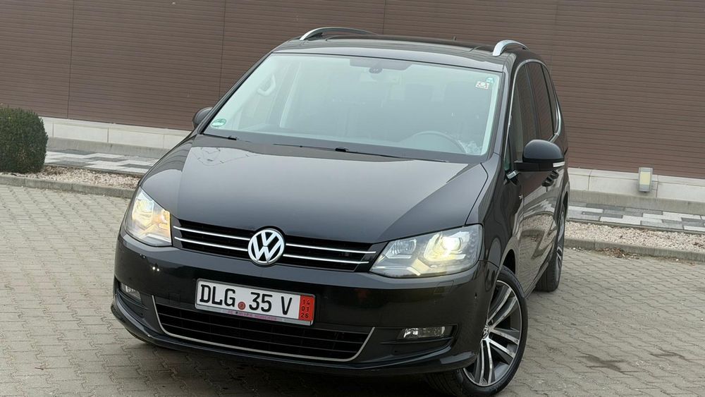 Vw sharan 2.0d 140 cp 7 locuri ful ful