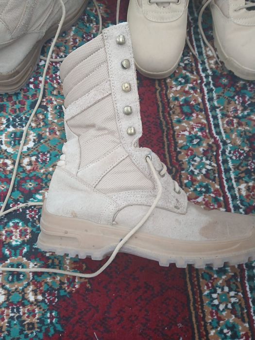 Берцы летние беж