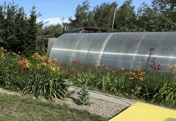 Теплица б/у поликарбонат