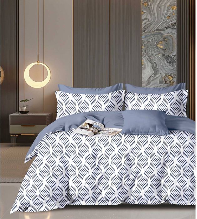 Постельное бельё двухспальный комплект супер сатин 100 %  хлопок