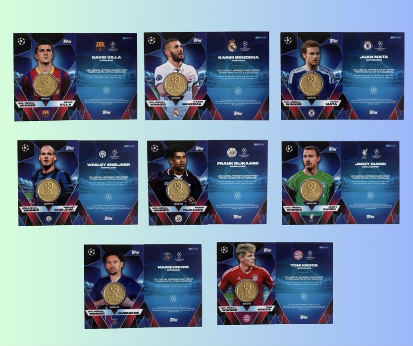 Футболни карти Match Attax 2025/26