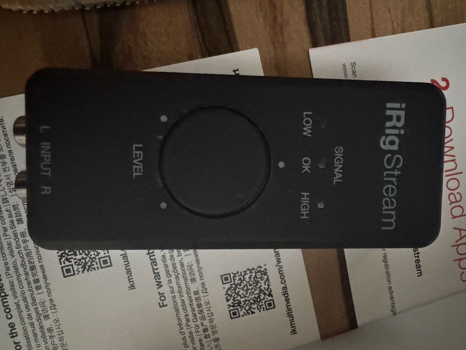 IK Multimedia iRig Stream