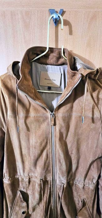 Vând haină piele întoarsă Massimo Dutti marimea S