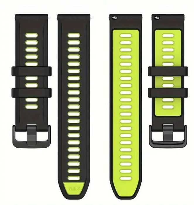 Curea silicon Huawei GT,GT2,GT3,GT4,GT5(46mm) 22mm - catarama Neagra*