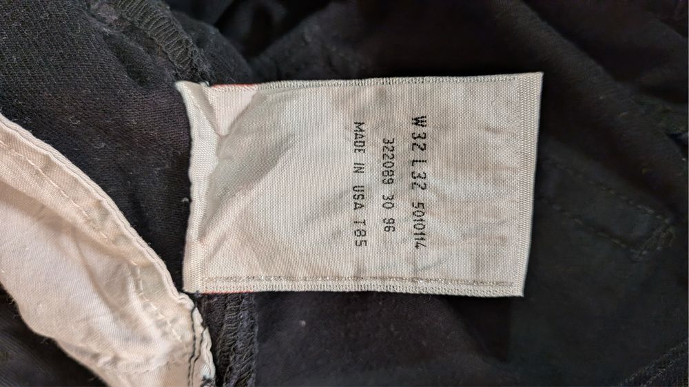 Levi’s 501 Made in USA