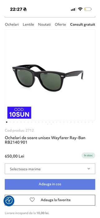 Ochelari de soare Ray-Ban