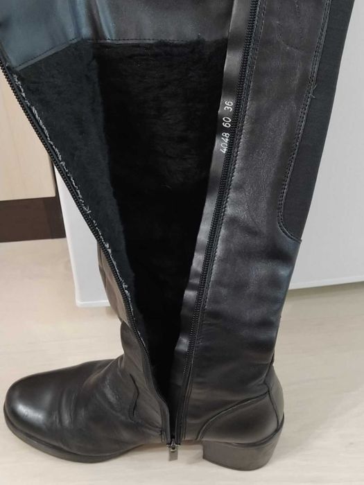 Дамски ботуши естествена кожа