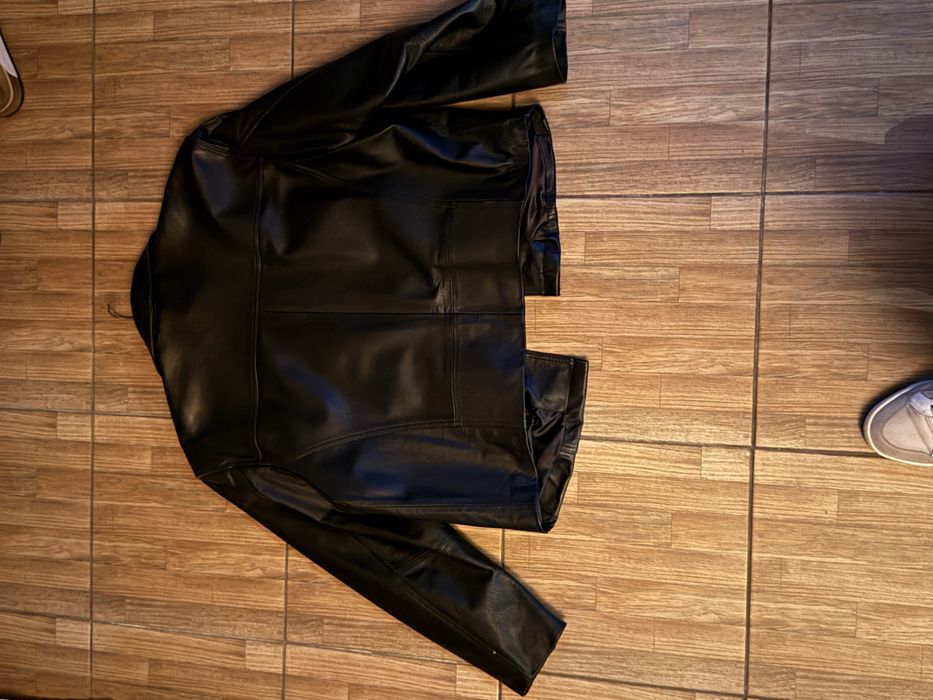 Запазено италиянско кожено сако/яке