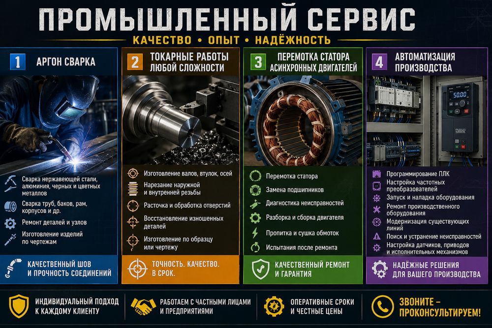 Перемотка электродвигателей
