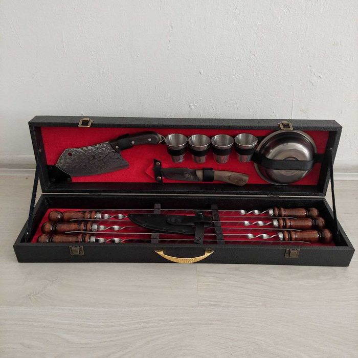 Шашлычный набор, шашлычный кейс, шампур, шашлык набор