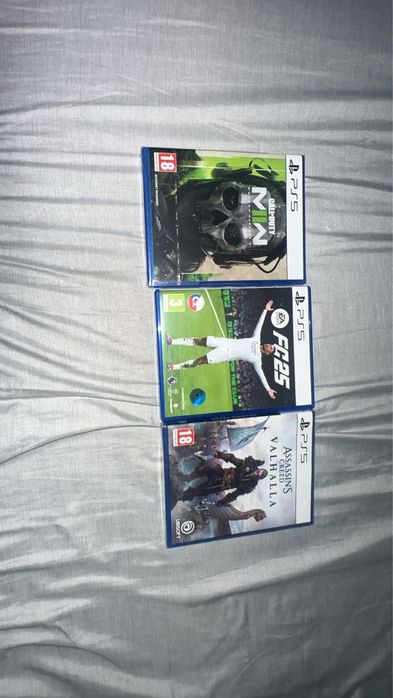 Jocuri PS5 noi, Asassin cred, call of duty warzone,fifa 25