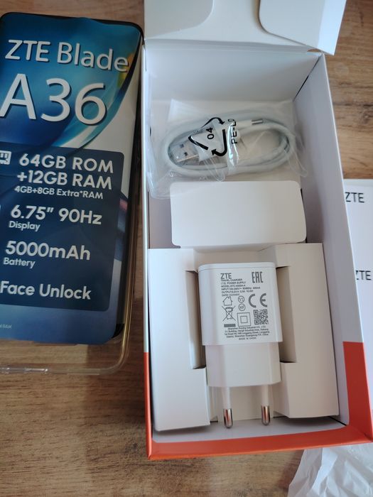 Продам Телефон ZTE Blade A36, Новый 
A36