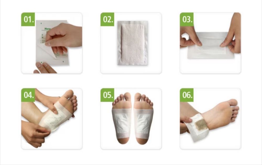 Комплект Детокс лепенки за крака Kinoki