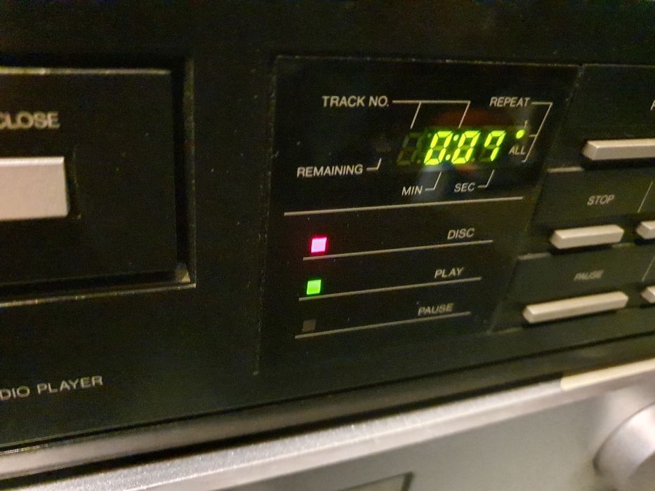 Player cu 2x TDA1540D (ceramic), anii '82, identic kyocera da910