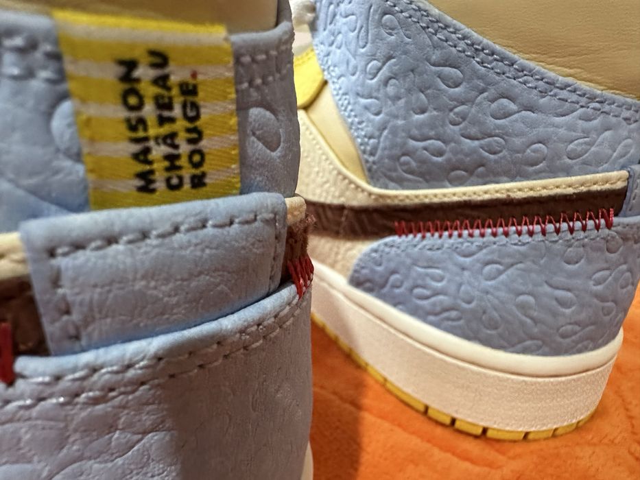 Nike Air Jordan 1 Mid Fearless Maison Château Rouge