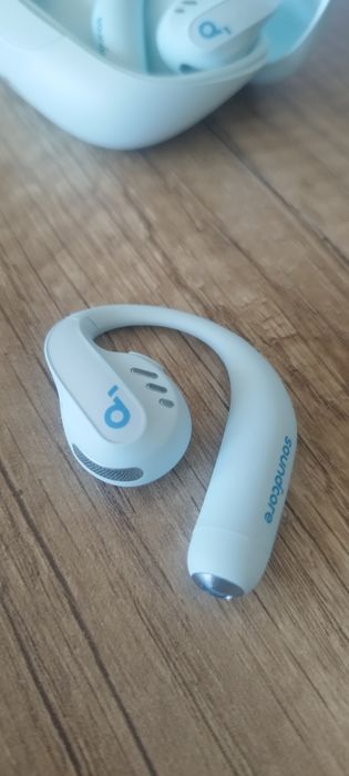 Безжични слушалки Anker - Soundcore AeroFit Pro, TWS, сини