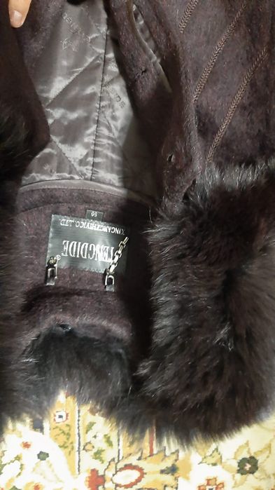 Женское пальто большимерка