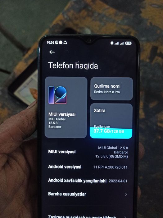 Redmi 8 pro ishlashi zor