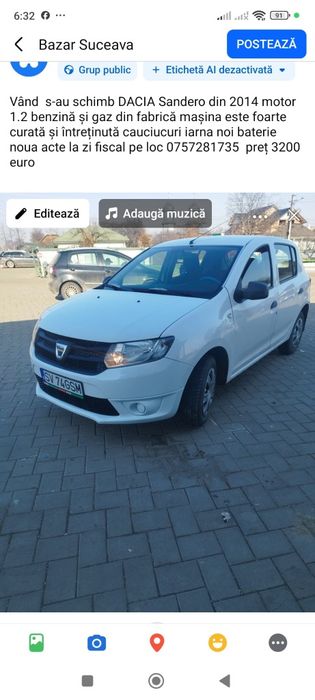 Vand Dacia sandero