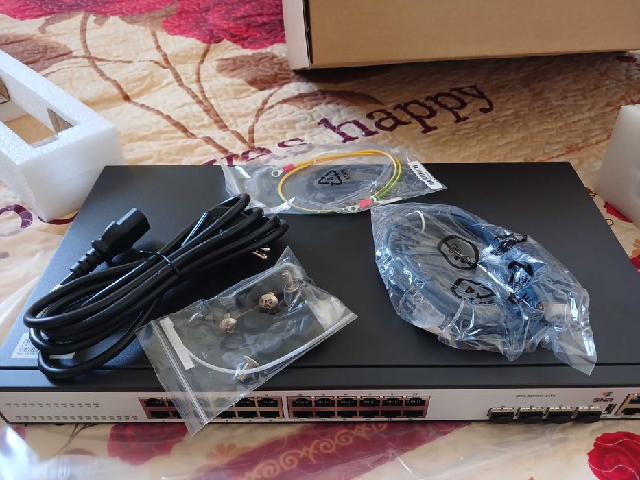 SNR коммутатор. Уровен 3. Управляемый