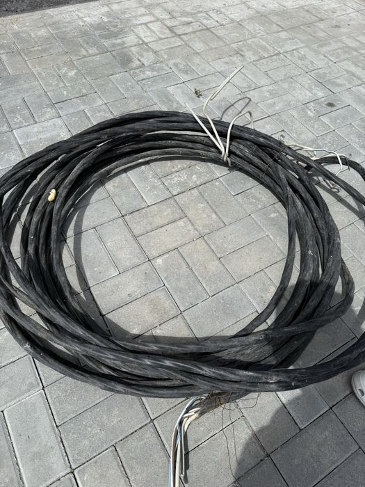 Кабель силовой, четырех жилый, алюминь