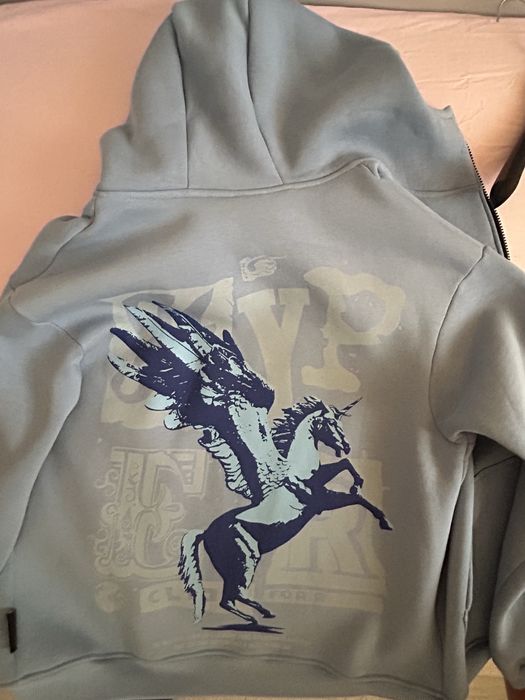 Hyper unicorn full zip hoodie