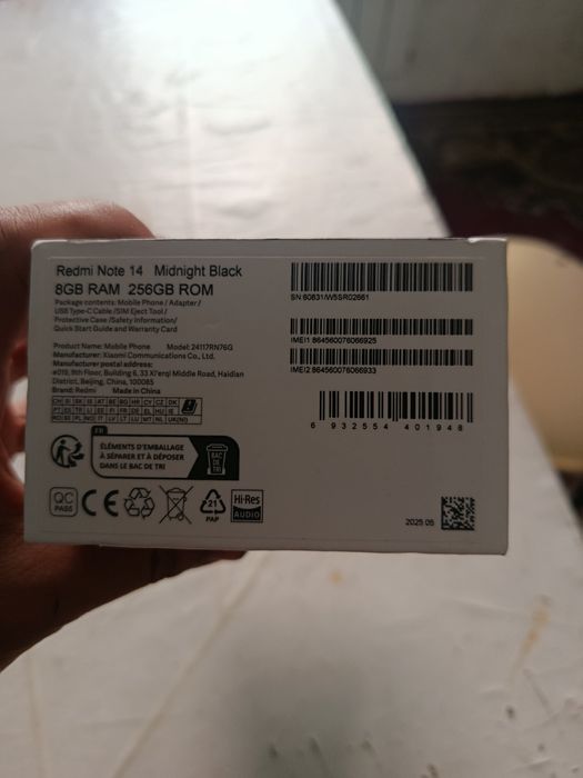Xiaomi redmi not 14