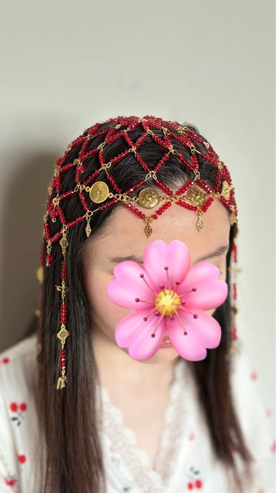 Қазақи үлгідегі ,кристалды сетка