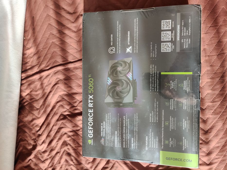 Видео карта Geforce RTX  5060 Ti