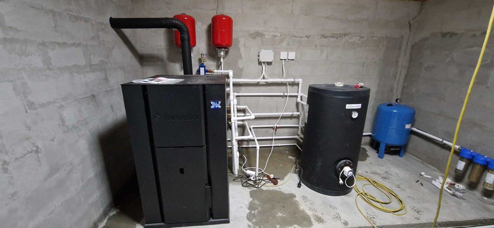 Instalator centrale termice peleti lemn gaz profesionalism, seriozitat