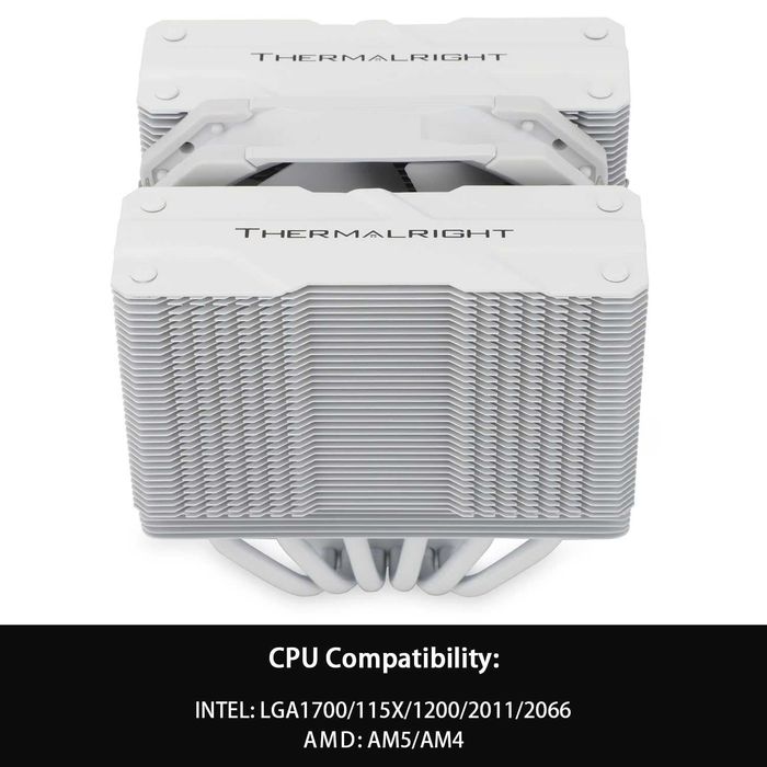 Cooler procesor CPU Aer PC Desktop Thermalright Peerless Assassin 120 MINI Cooler CPU 6 conducte două turnuri ventilatoare TL-D12W PWM Intel AMD