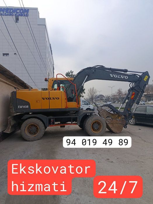 Экскаватор хизмати 24/7