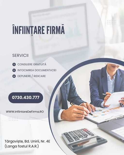 FIRME: Înființări / Modificări / Radieri