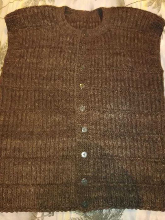 Мъжки вълнен елек