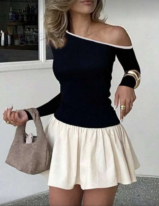 Блуза с едно рамо